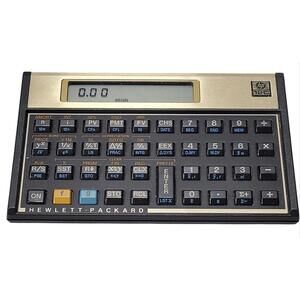 Hewlett Packard HP-12C Financial Calculator w/ Fresh Batteries